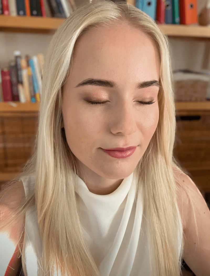 Plesový make-up a účes